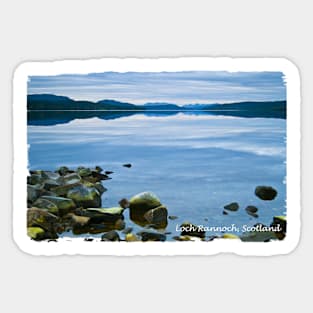 Loch Rannoch, Perthshire, Scotland Sticker